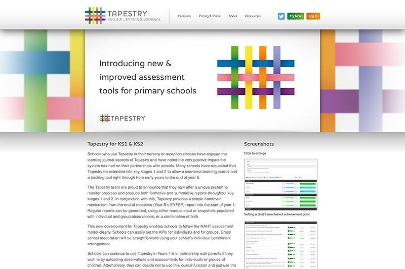 Tapestry education login best sale