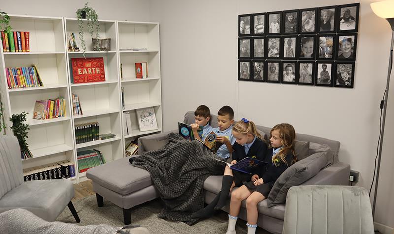 therapeutic reading area